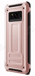 Eiroo Screwed Power Samsung Galaxy Note 8 Ultra Koruma Rose Gold Kılıf - Eiroo