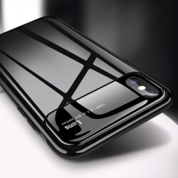 Eiroo Simplified iPhone X / XS Lacivert Silikon Kılıf - 2