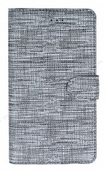 Eiroo Tabby Xiaomi Mi Note 10 Cüzdanlı Kapaklı Gri Deri Kılıf - Eiroo