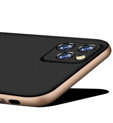Eiroo Tiger Power iPhone 12 Mini 5.4 inç Standlı Ultra Koruma Rose Gold Silikon Kılıf - 5
