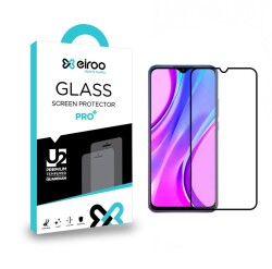 Eiroo Xiaomi Redmi 9 Tempered Glass Full Cam Ekran Koruyucu - 1