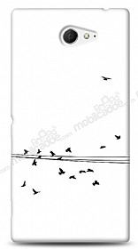 Sony Xperia M2 Flying Birds Klf