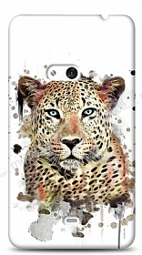 Nokia Lumia 625 Leopard Klf