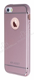 Air Jacket iPhone SE / 5 / 5S Rose Gold Silikon Klf