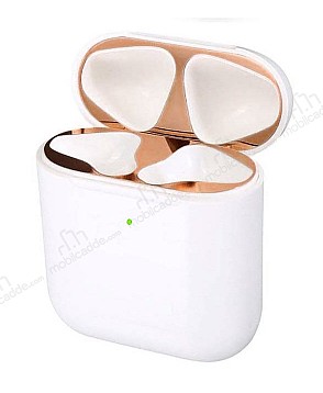 AirPods / AirPods 2 Rose Gold Toz nleyici Sticker