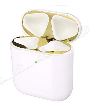 AirPods / AirPods 2 Gold Toz nleyici Sticker
