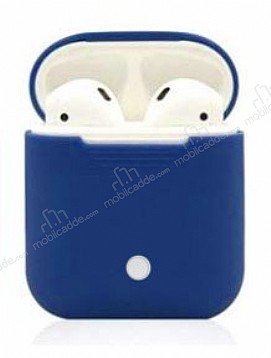 AirPods / AirPods 2 Lacivert Rubber Klf