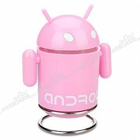 Pembe Android Mp3 Player ve Hoparlr