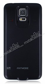 Anymode Samsung i9600 Galaxy S5 Bataryal Siyah Klf