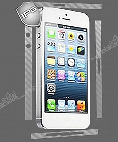 IPG Apple iPhone SE / 5 Gm Karbon Fiber Yan Koruma