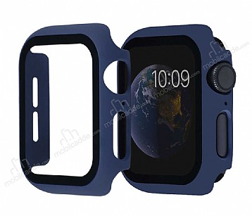 Apple Watch 4 / Watch 5 Cam Lacivert Klf (40 mm)