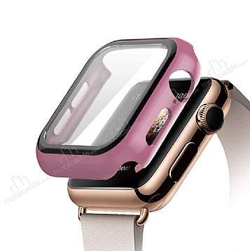 Apple Watch 4 / Watch 5 Cam Pembe Klf (40 mm)