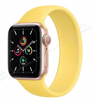 Apple Watch 4 / Watch 5 Solo Loop Sar Silikon Kordon 40mm