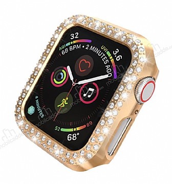 Apple Watch 4 / Watch 5 Tal Gold Rubber Klf (40 mm)