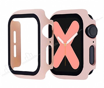 Apple Watch 6 Cam Ak Pembe Klf (40 mm)