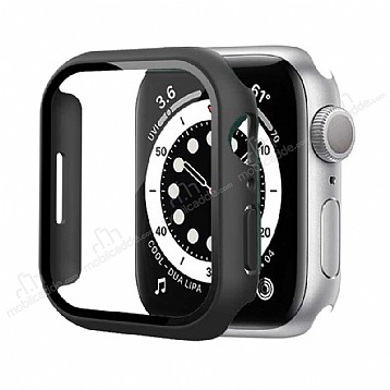 Apple Watch 7 Siyah ereveli Siyah Klf 41mm