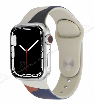 Apple Watch Blue nk Silikon Kordon (38 mm)