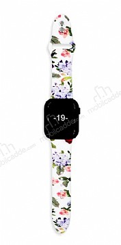 Apple Watch / Watch 2 / Watch 3 iekli Beyaz Kordon (42 mm)