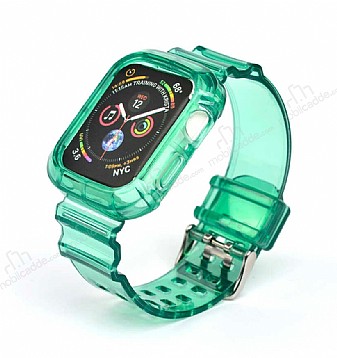 Apple Watch / Watch 2 / Watch 3 effaf Yeil Silikon Kordon (38 mm)
