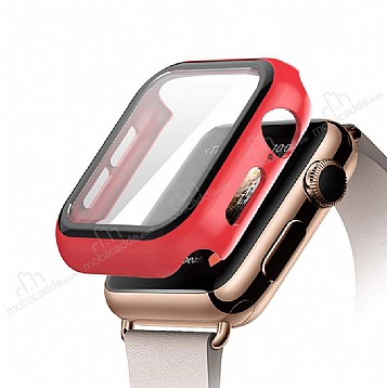 Apple Watch / Watch 2 / Watch 3 Cam Krmz Klf (38 mm)