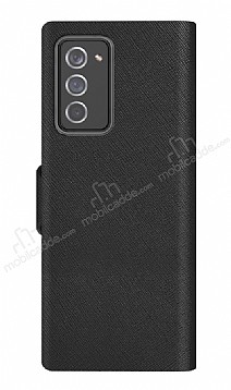Araree Bonnet Samsung Galaxy Z Fold2 5G Yan Kapakl Siyah Klf