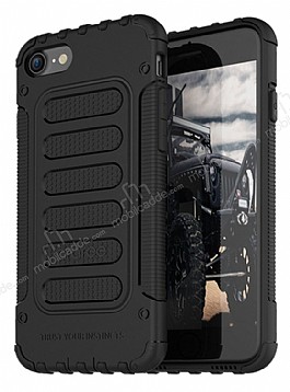 Araree Wrangler Fit iPhone 7 / 8 Ultra Koruma Siyah Klf