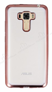 Asus Zenfone 3 Laser ZC551KL Rose Gold Kenarl effaf Silikon Klf