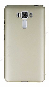 Asus Zenfone 3 Laser ZC551KL Tam Kenar Koruma Gold Rubber Klf