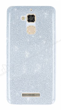 Asus Zenfone 3 Max ZC520TL Simli Silver Silikon Klf