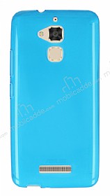 Asus Zenfone 3 Max ZC520TL Ultra nce effaf Mavi Silikon Klf