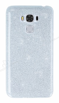 Asus ZenFone 3 Max ZC553KL Simli Silver Silikon Klf