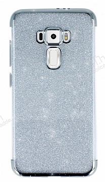 Asus ZenFone 3 ZE552KL Simli Silver Silikon Klf