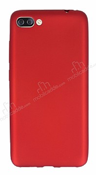 Asus Zenfone 4 Max ZC554KL Mat Krmz Silikon Klf