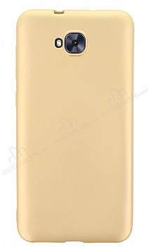 Asus Zenfone 4 Selfie ZD553KL Mat Gold Silikon Klf
