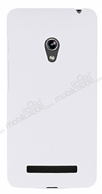 Asus ZenFone 5 Sert Mat Beyaz Rubber Klf