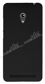 Asus ZenFone 6 Sert Mat Siyah Rubber Klf
