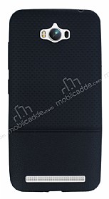 Asus ZenFone Max Ultra nce Noktal Siyah Silikon Klf