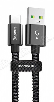 Baseus Double Fast Siyah Type-C Data Kablosu 1m