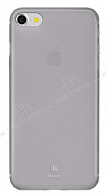 Baseus Frosting iPhone 7 / 8 Ultra nce effaf Siyah Rubber Klf