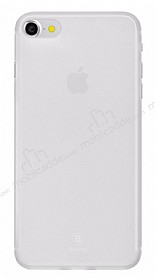Baseus Frosting iPhone 7 / 8 Ultra nce effaf Beyaz Rubber Klf