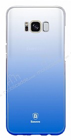 Baseus Glaze Samsung Galaxy S8 Mavi Rubber Klf