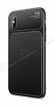 Baseus Knight iPhone X / XS Siyah Silikon Klf