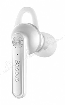 Baseus Manyetik Beyaz Bluetooth Kulaklk