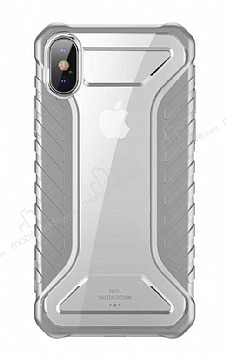 Baseus Michelin iPhone X / XS Ultra Koruma Gri Klf