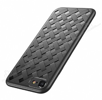 Baseus Paper Cut Case iPhone 7 / 8 Siyah Silikon Klf