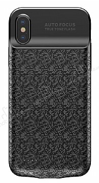 Baseus Plaid iPhone X / XS 3500 mAh Bataryal Siyah Klf