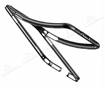 Baseus Platinum iPhone X / XS Metal Bumper ereve Siyah Klf
