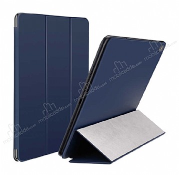 Baseus Simplisim Y-Type iPad Pro 11 Kapakl Lacivert Deri Klf