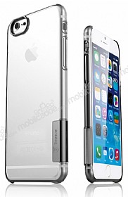 Baseus Sky iPhone 6 Plus / 6S Plus Dark Silver Logo effaf Rubber Klf