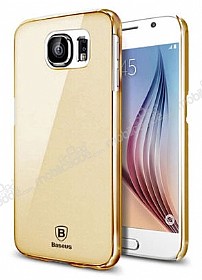 Baseus Sky Samsung i9800 Galaxy S6 effaf Gold Rubber Klf